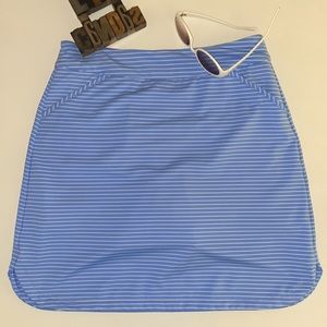 Peter Millar Blue and White Golf Skirt